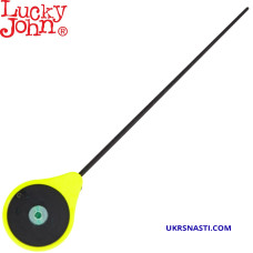 Удочка зимняя Lucky John Mormax длина 25см жёлтая